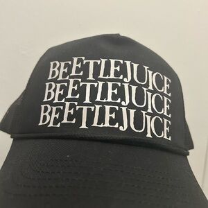 Black Beetlejuice Cap